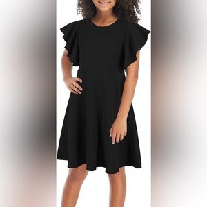 Chic Black Kids Formal Dress